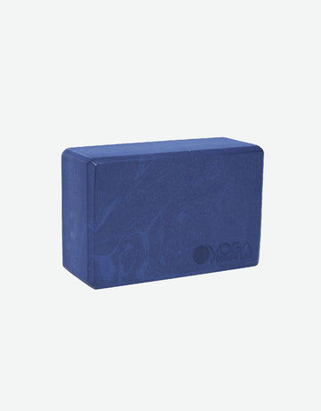 Foam Yoga Block - Navy - To elevate your experience and improve your alignment