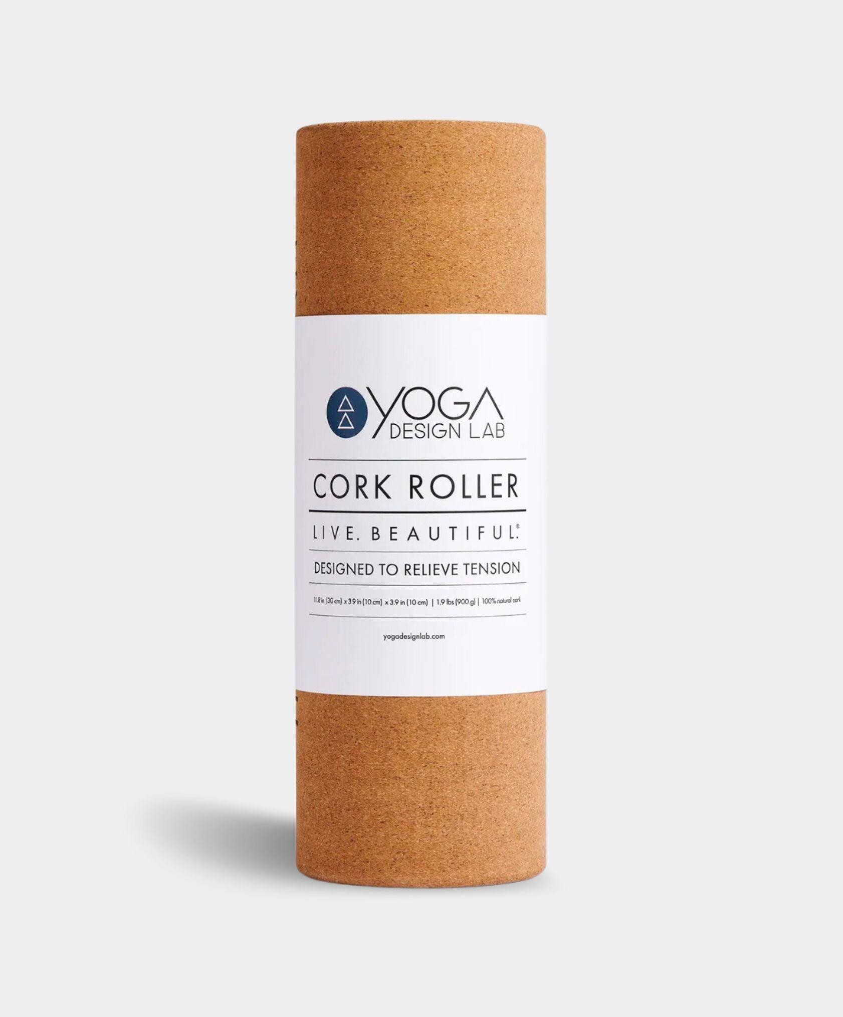 YDL Cork Roller - Best Muscle Recovery & Physical Therapy Tool - Yoga Design Lab 