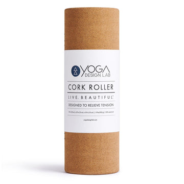 Yoga Cork Roller - Mandala Tonal - Best Muscle Recovery & Physical Therapy Tool