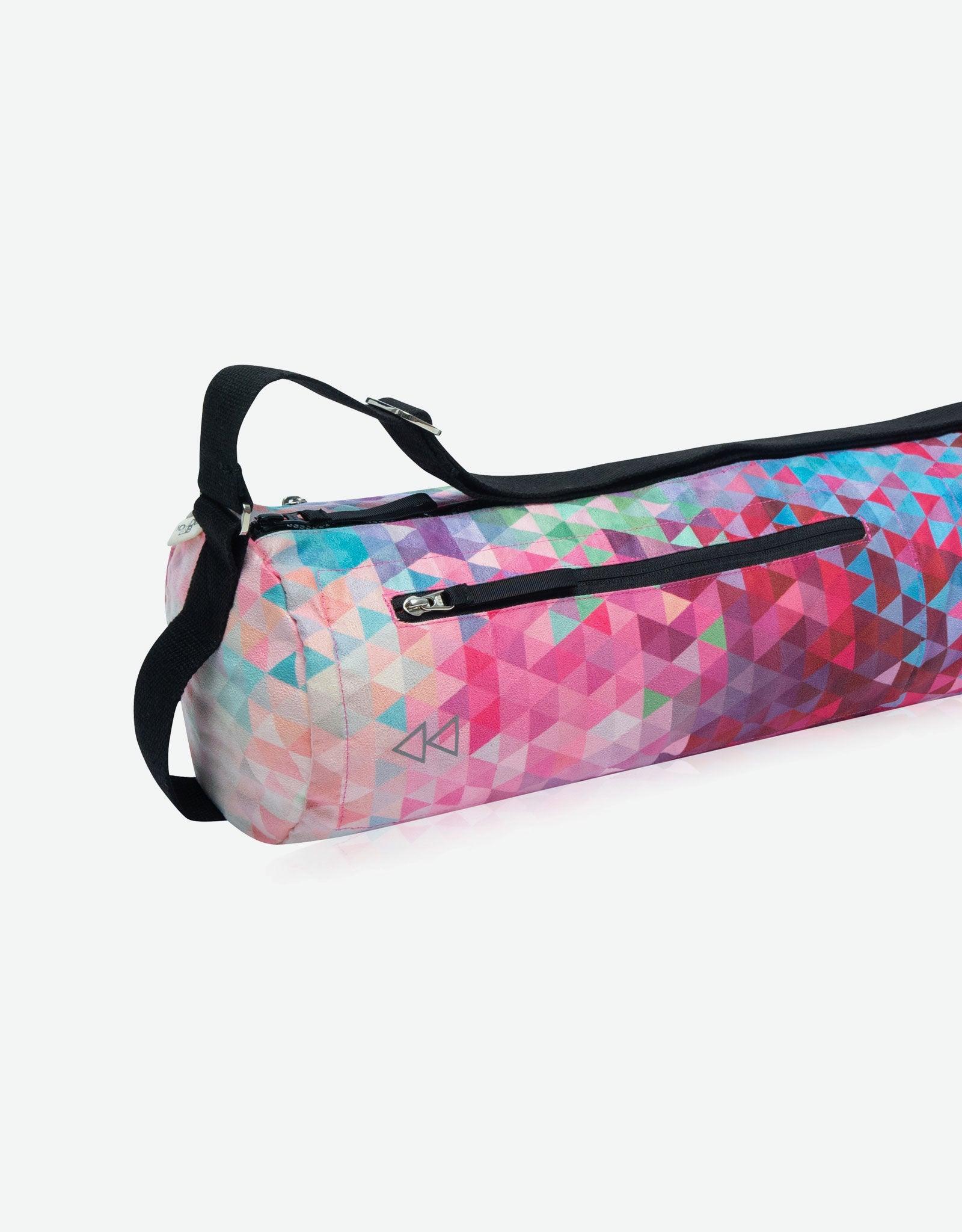 Yoga Mat Bag with Adjustable Carry On Strap For Gym, Pilates, Printed Yoga  Bag