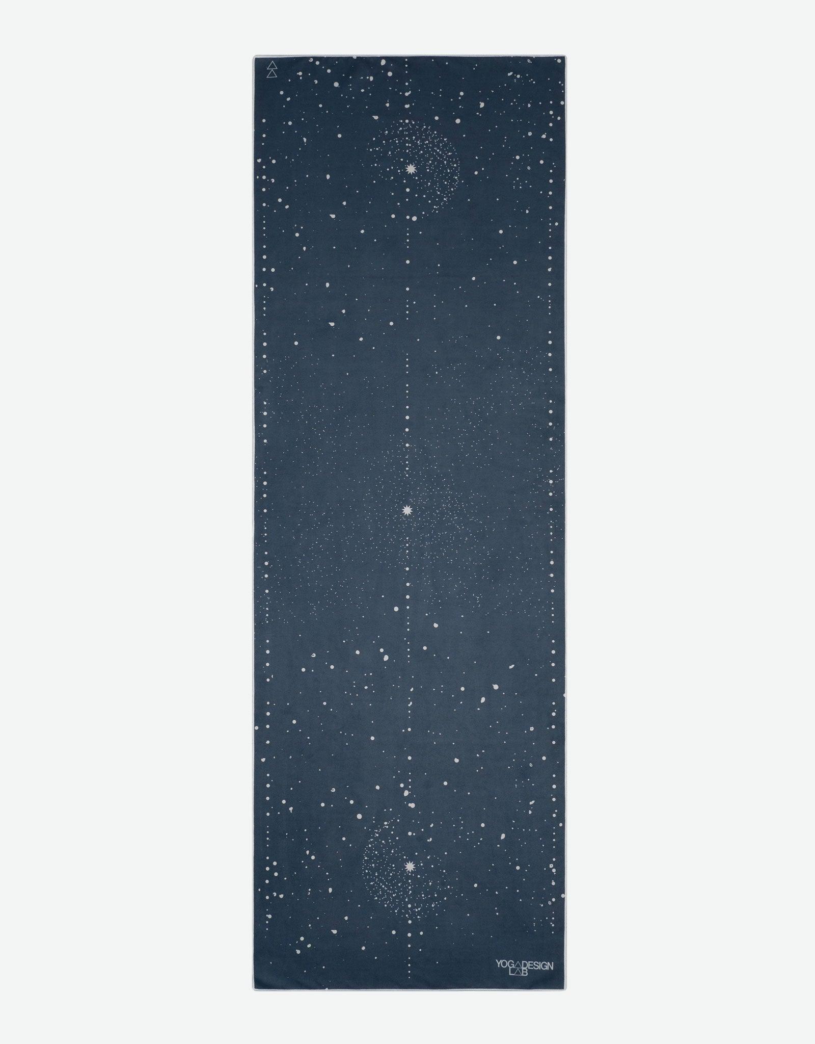Yoga Mat Towel - Celestial - Ultra-Grippy, Moisture Absorbing & Quick-Dry