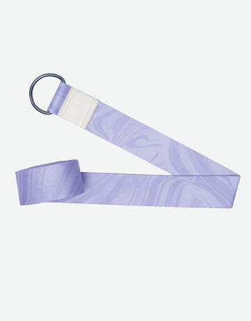 Yoga Strap - Lavender - Best For Stretching, Pilates, Physical Therapy