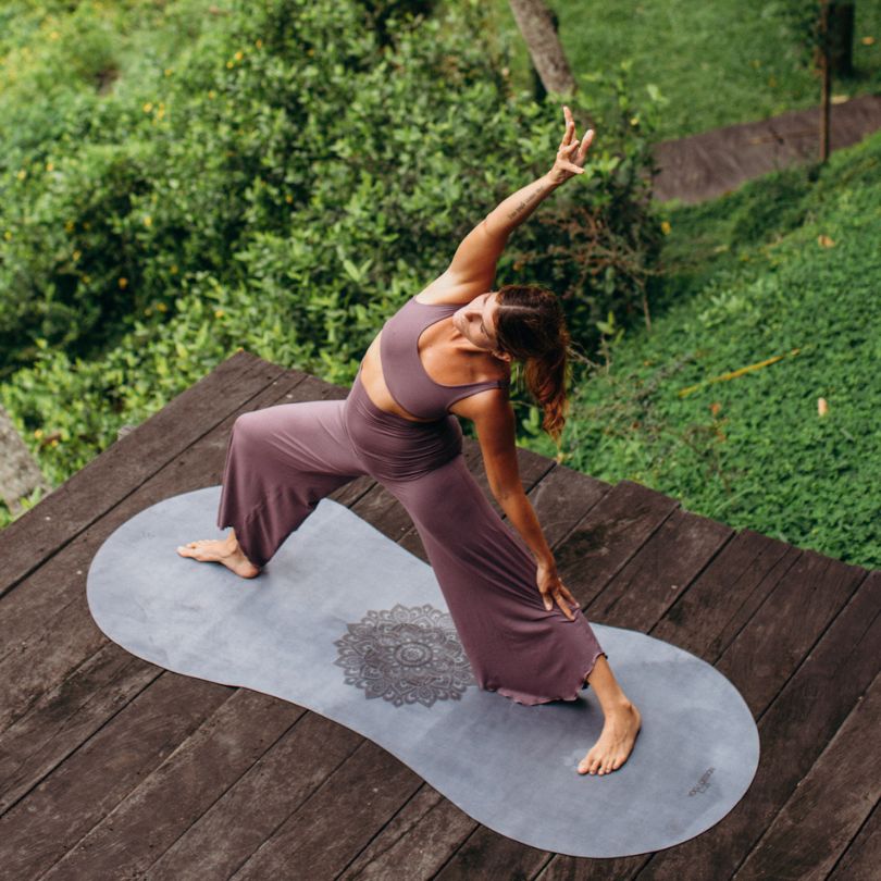 Curve Yoga Mat - Plus Size Yoga Mat for Tall Yogis for more comfort