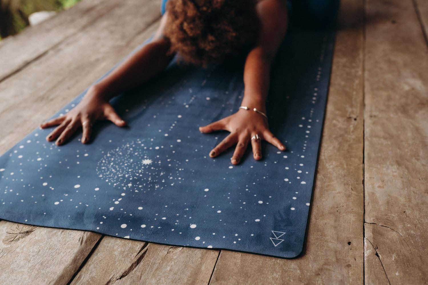 YOGA DESIGN LAB Flow Mat, Built for Support, Extra Thick, Reversible, Ideal for Hot Yoga, Power, Vinyasa, Ashtanga, Sweat & Slow Workouts