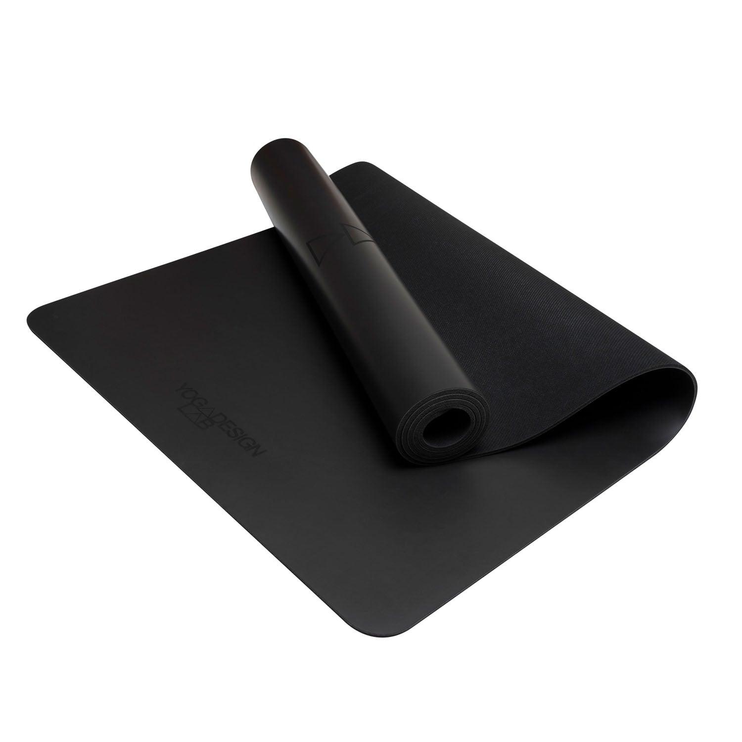 Infinity Yoga Mat - 5mm - Black/Night - Anti-Slip Yoga Mat for Poses & Grip - Yoga Design Lab 
