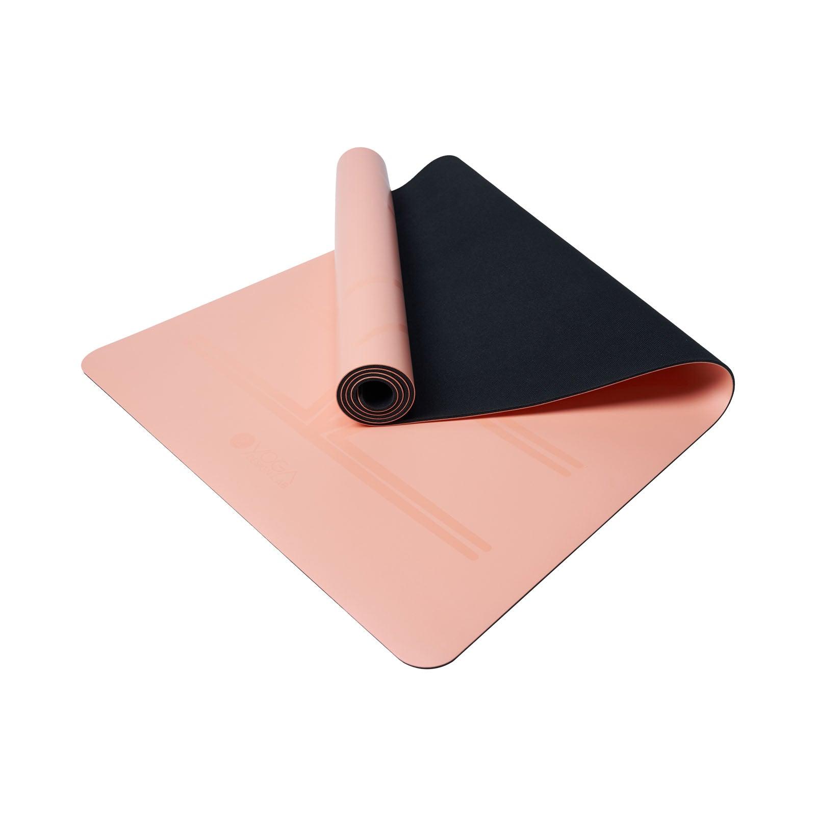 Infinity Yoga Mat - 5mm - Diamond Align Coral - Best Non - Slip Yoga Mat