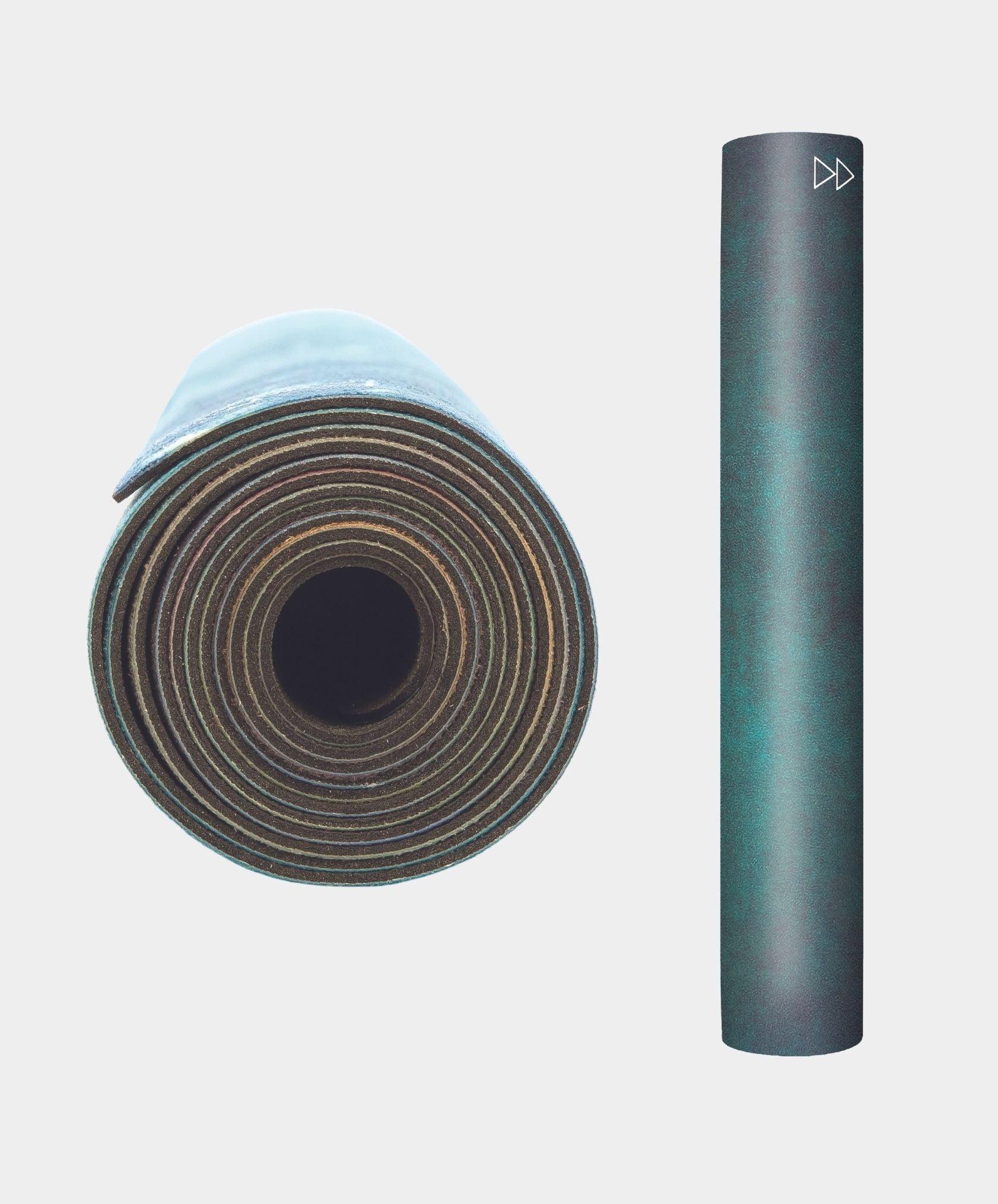 YDL Combo Travel Yoga Mat - 2-in-1 (Mat + Towel) 1.5 mm - Best For Travel