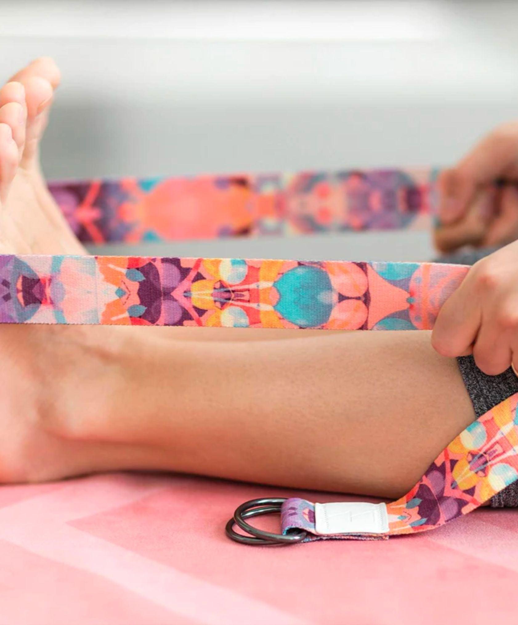 YDL Yoga Strap - Best For Stretching, Pilates, Physical Therapy - Yoga Design Lab 