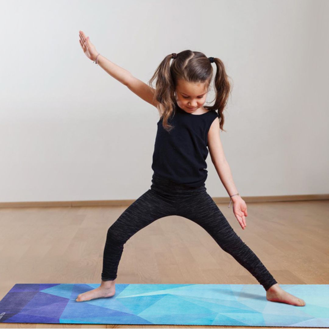Best Yoga Combo Mats for Kids - Geo - Washable Yoga Mats specially