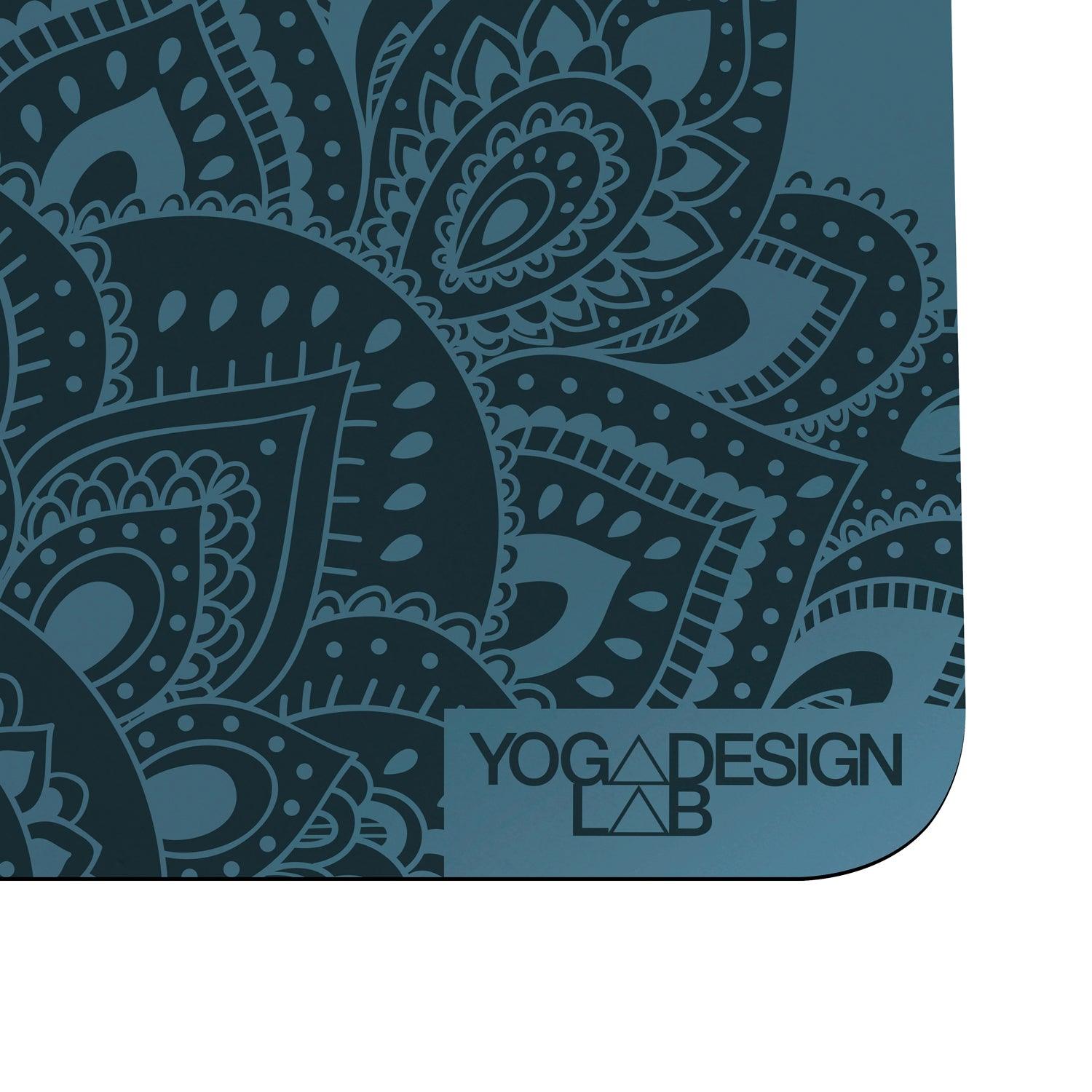 Infinity Yoga Mat 3mm Mandala Teal - Yoga Design Lab 