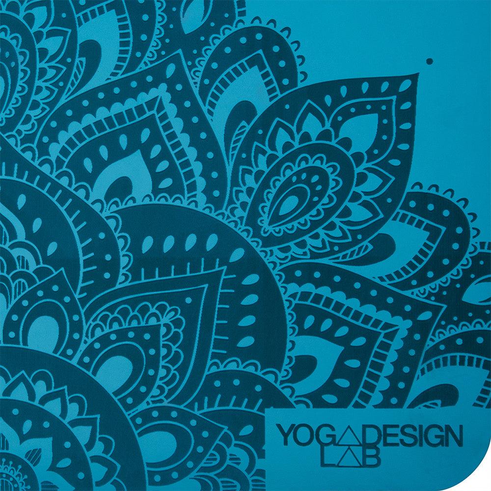 Infinity Yoga Mat 3mm Mandala Aqua - Yoga Design Lab 
